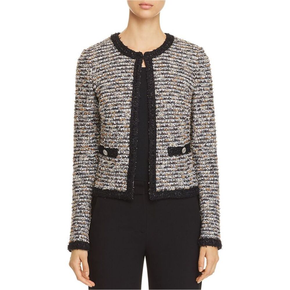 St. John Womens Eyelash Blazer Jacket, NWT
